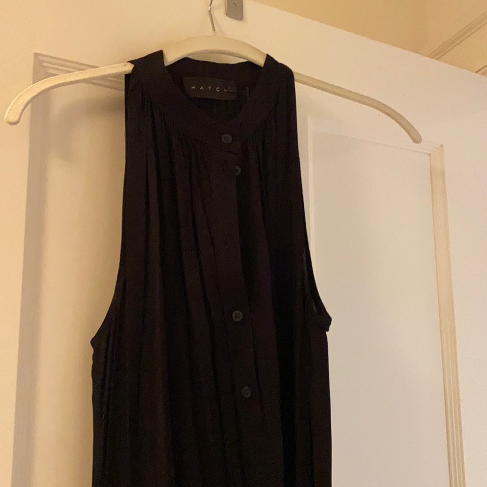 Black hatch maternity dress